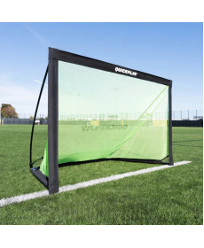 Ворота футбольні Quickplay Kickster Pro 150 х 100 см, чорно-зелені