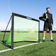 Ворота футбольні Quickplay Kickster Pro 150 х 100 см, чорно-зелені