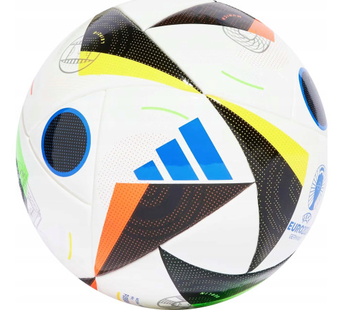 М'яч Adidas Euro24 Mini Fussballliebe тренувальний малий білий р. 1 М'яч Adidas Euro24 Mini Fussballliebe тренувальний малий білий р. 1