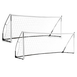 Ворота футбольні Quickplay Kickster Elite SKRZAT 300 х 100 см, білі