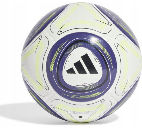 М'яч футбольний Adidas Messi Training JG3872 розмір 5, біло-синій М'яч футбольний Adidas Messi Training JG3872 розмір 5, біло-синій