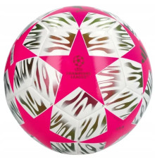 Футбольний м'яч Adidas UCL Club 25/26 Budapest розмір 5, біло-рожевий