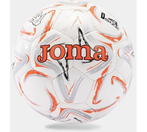 М'яч футбольний Joma EGEO II розмір 4, біло-кораловий