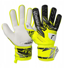 Рукавички воротарські Reusch Attrakt Grip Junior 5572815 2014 р.7,5, жовто-чорні
