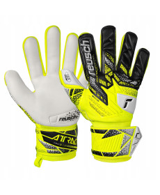 Рукавички воротарські Reusch Attrakt Grip Junior 5572815 2014 р.7,5, жовто-чорні