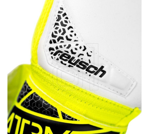 Рукавички воротарські Reusch Attrakt Grip Junior 5572815 2014 р.7,5, жовто-чорні Рукавички воротарські Reusch Attrakt Grip Junior 5572815 2014 р.7,5, жовто-чорні