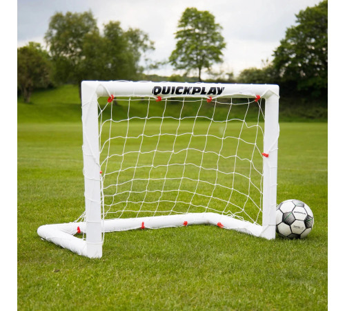 Ворота футбольні QUICKPLAY Q-FOLD MINI 90 x 60 см, білі Ворота футбольні QUICKPLAY Q-FOLD MINI 90 x 60 см, білі