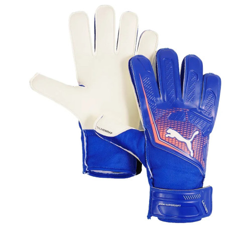Воротарські рукавиці Puma ULTRA Play RC розмір 9, сині
