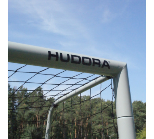 Ворота футбольні Hudora Expert 300 x 200 см, сірі Ворота футбольні Hudora Expert 300 x 200 см, сірі