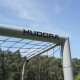 Ворота футбольні Hudora Expert 300 x 200 см, сірі