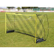 Ворота футбольні POWERSHOT QUICK FIRE FOOTBALL GOAL 240 x 120 см, чорно-жовті