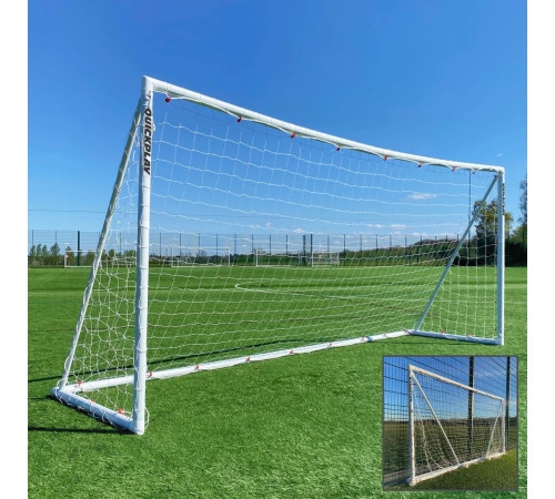 Ворота футбольні QUICKPLAY Q-FOLD 500 x 200 см, білі Ворота футбольні QUICKPLAY Q-FOLD 500 x 200 см, білі