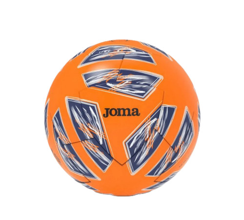 М'яч футбольний Joma EVOLUTION III розмір 5, оранжево-синій
