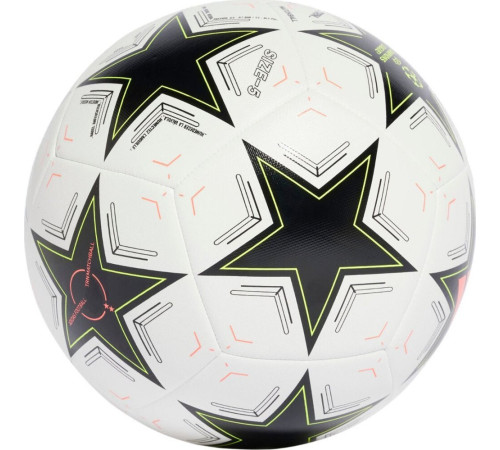 М'яч футбольний Adidas UCL IX4062 розмір 5, біло-чорний М'яч футбольний Adidas UCL IX4062 розмір 5, біло-чорний