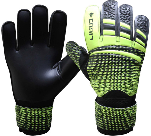 Рукавички воротарські Ligue Match р. 5, чорно-жовті