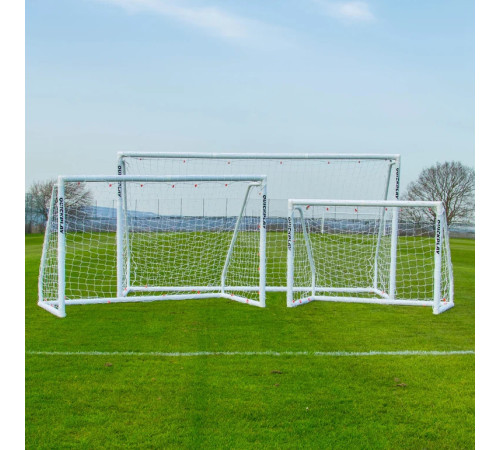 Ворота футбольні QUICKPLAY Q-MATCH GOAL 360 x 180 см, білі Ворота футбольні QUICKPLAY Q-MATCH GOAL 360 x 180 см, білі