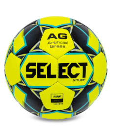 М'яч футбольний SELECT X-TURF v23 розмір 4, чорно-зелений