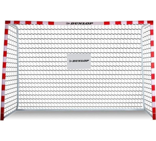 Ворота футбольні DUNLOP ALLROUND 300 x 200 x 110 см, червоно-білі Ворота футбольні DUNLOP ALLROUND 300 x 200 x 110 см, червоно-білі