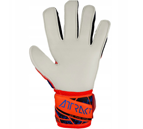Рукавички воротарські Reusch Attrakt Solid Junior 5472515 2210 р.7,5, помаранчеві Рукавички воротарські Reusch Attrakt Solid Junior 5472515 2210 р.7,5, помаранчеві