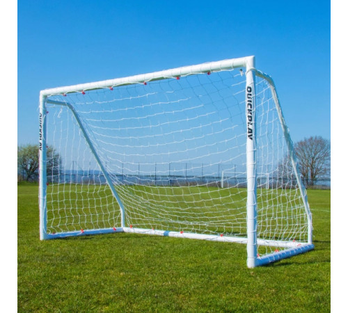 Ворота футбольні QUICKPLAY Q-MATCH GOAL 180 x 120 см, білі Ворота футбольні QUICKPLAY Q-MATCH GOAL 180 x 120 см, білі
