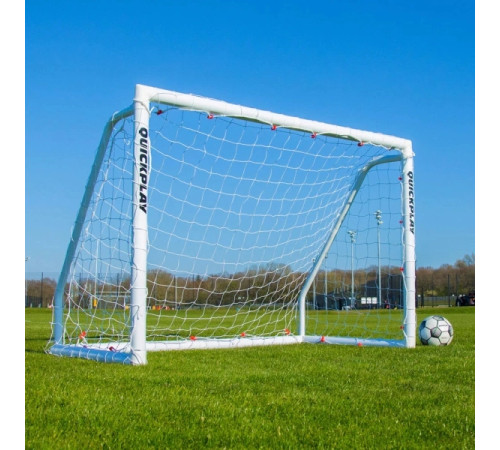 Ворота футбольні QUICKPLAY Q-MATCH GOAL 180 x 120 см, білі Ворота футбольні QUICKPLAY Q-MATCH GOAL 180 x 120 см, білі