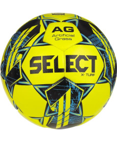 М'яч футбольний Select X-TURF v23 розмір 5, жовто-зелений