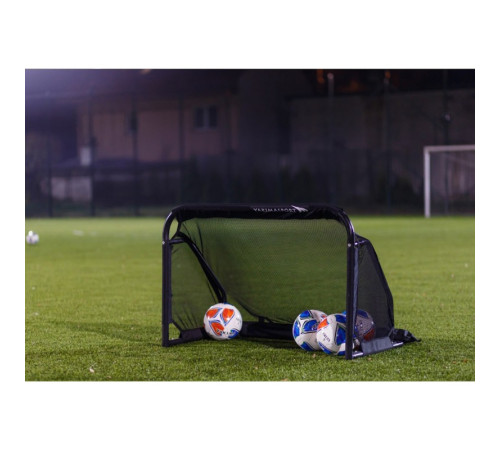 Ворота футбольні YakimaSport GIZA 120 x 80 см, чорні