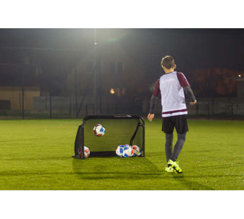 Ворота футбольні YakimaSport GIZA 120 x 80 см, чорні