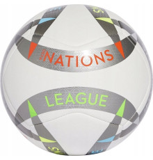 М'яч футбольний Adidas UEFA NL Training IX4102 розмір 4, біло-сірий