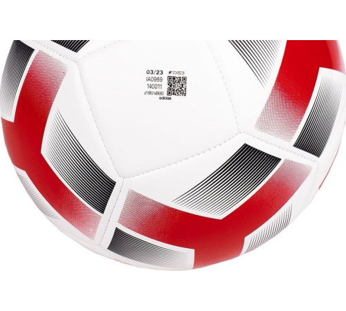 М'яч для футболу Adidas Starlancer Plus біло-червоний IA0969 3 М'яч для футболу Adidas Starlancer Plus біло-червоний IA0969 3