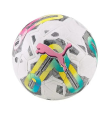 М'яч футбольний Puma Orbita 1 TB (FIFA Quality Pro) розмір 5, біло-рожевий