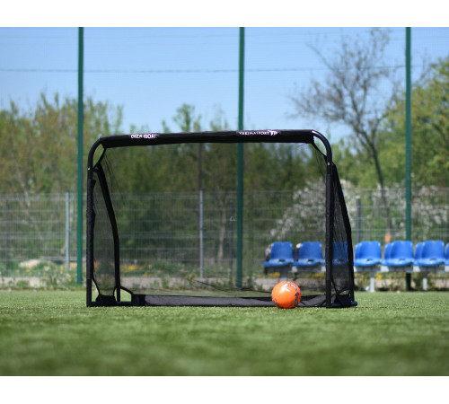 Ворота футбольні YakimaSport GIZA 180 x 120 см, чорні Ворота футбольні YakimaSport GIZA 180 x 120 см, чорні