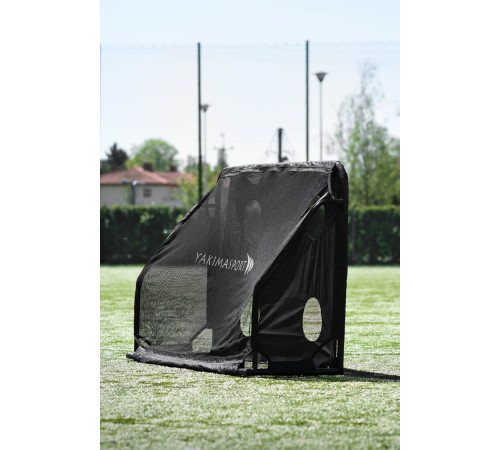Ворота футбольні YakimaSport GIZA 180 x 120 см, чорні Ворота футбольні YakimaSport GIZA 180 x 120 см, чорні