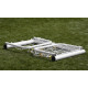 Ворота футбольні Yakimasport MINI PRO 180 x 120 см, білі