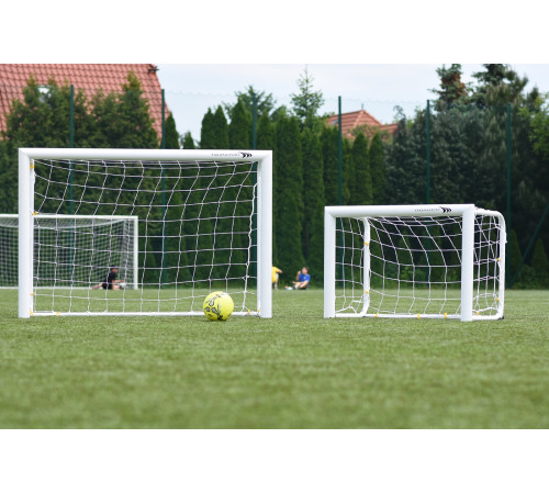 Ворота футбольні Yakimasport MINI PRO 180 x 120 см, білі