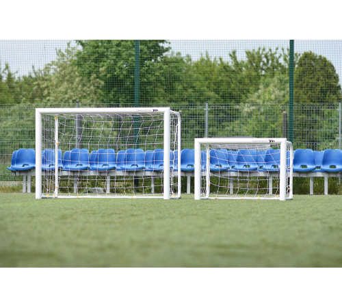 Ворота футбольні Yakimasport MINI PRO 180 x 120 см, білі