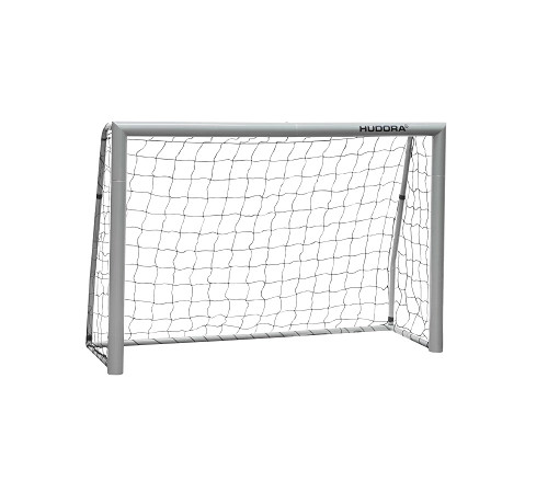 Ворота футбольні Hudora Expert 180 x 120 см, сірі Ворота футбольні Hudora Expert 180 x 120 см, сірі