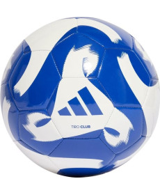 М'яч футбольний Adidas Tiro Club HZ4168 розмір 3, біло-синій