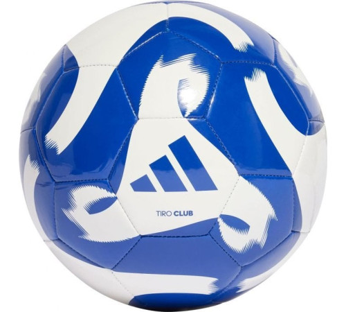 М'яч футбольний Adidas Tiro Club HZ4168 розмір 3, біло-синій М'яч футбольний Adidas Tiro Club HZ4168 розмір 3, біло-синій