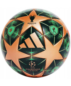 Футбольний м'яч Adidas UCL League 2025 Munich розмір 5, зелено-оранжевий