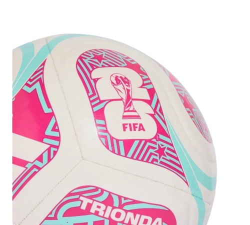 Футбольний м'яч Adidas FIFA World Cup 26™ Trionda Club розмір 4, різнокольоровий