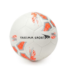 М'яч футбольний Yakimasport 100095 розмір 5, біло-помаранчевий