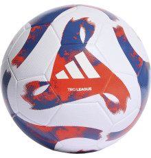 М'яч футбольний Adidas Tiro League TSBE HT2422 розмір 4, біло-синій