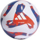 М'яч футбольний Adidas Tiro League TSBE HT2422 розмір 4, біло-синій