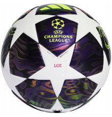 Футбольний м'яч Adidas UCL League BOX 2026 Budapest розмір 4, біло-фіолетовий