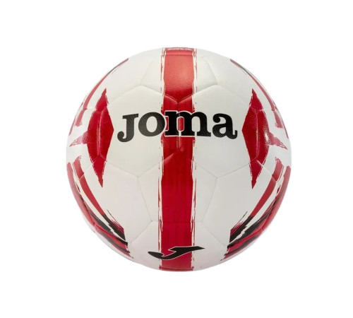 М'яч футбольний Joma LIGHT розмір 5, біло-червоний