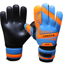 Рукавички воротарські Ligue Saver р. 9, різнокольорові