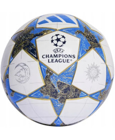 Футбольний м'яч Adidas UCL League BOX 2025 розмір 4, біло-синій