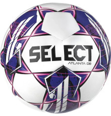 М'яч футбольний Select ATLANTA DB v23 розмір 5, біло-фіолетовий