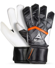 Рукавички воротарські дитячі Select GOALKEEPER GLOVES 03 YOUTH v25 розмір 7 (17 см), чорно-білі